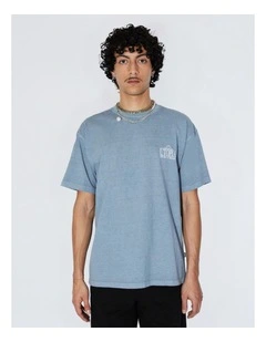 Trooper T-shirt in Washed Blue Utopia