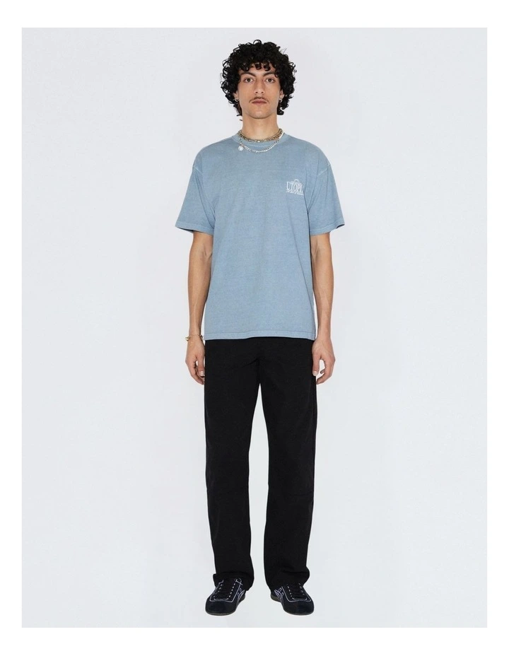 Trooper T-shirt in Washed Blue Utopia image 2