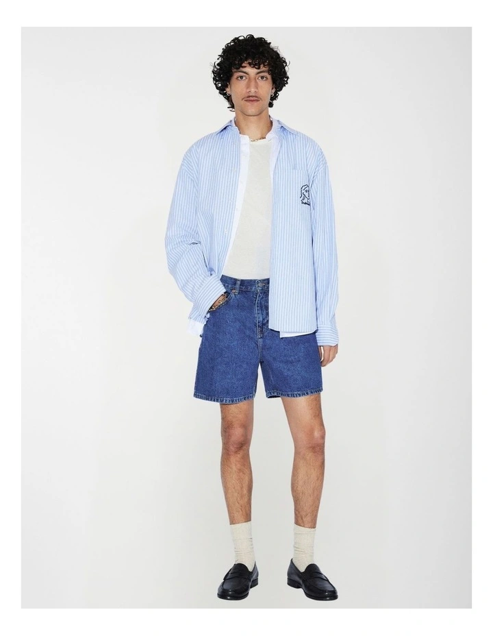Roan Shorts in Haze Mid Retro image 6