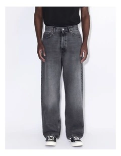 Omar Relaxed Jean in Mid Grey Used