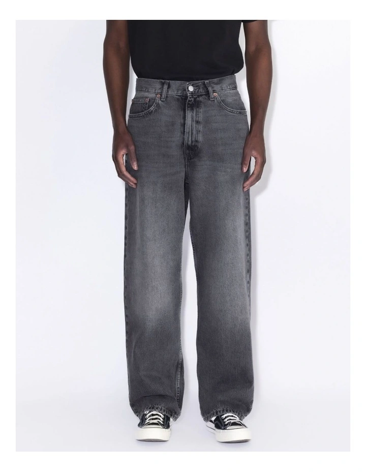 Omar Relaxed Jean in Mid Grey Used image 1