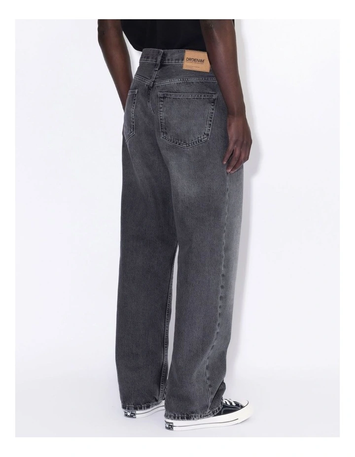 Omar Relaxed Jean in Mid Grey Used image 2