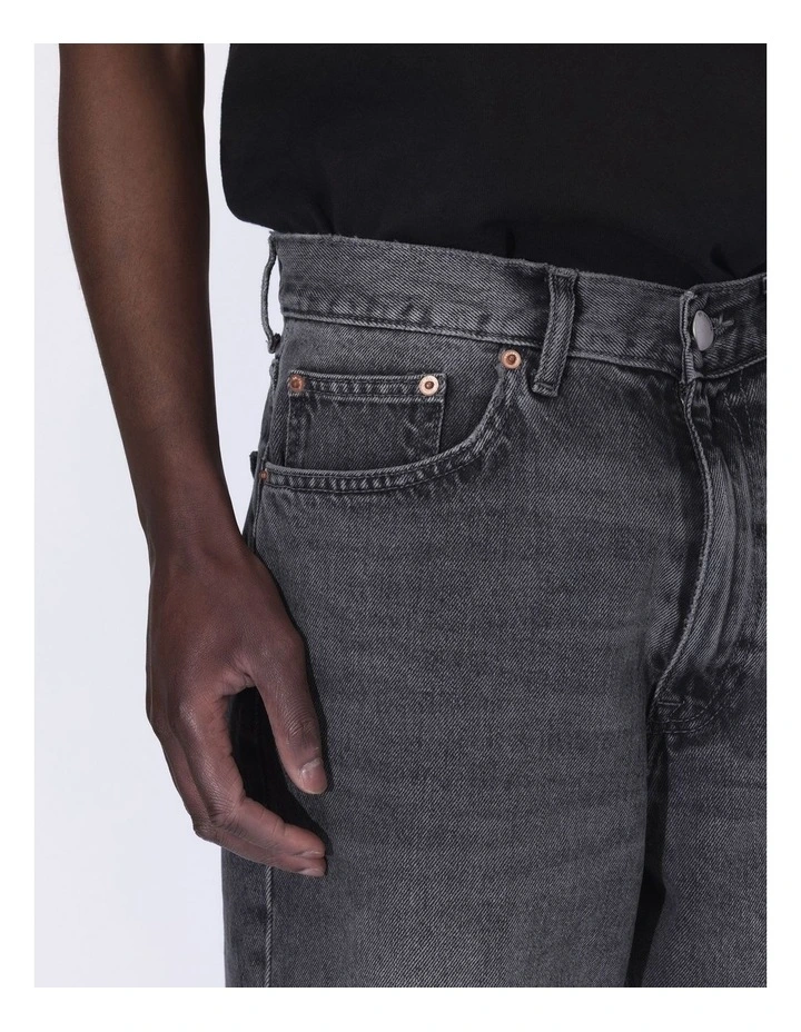 Omar Relaxed Jean in Mid Grey Used image 4