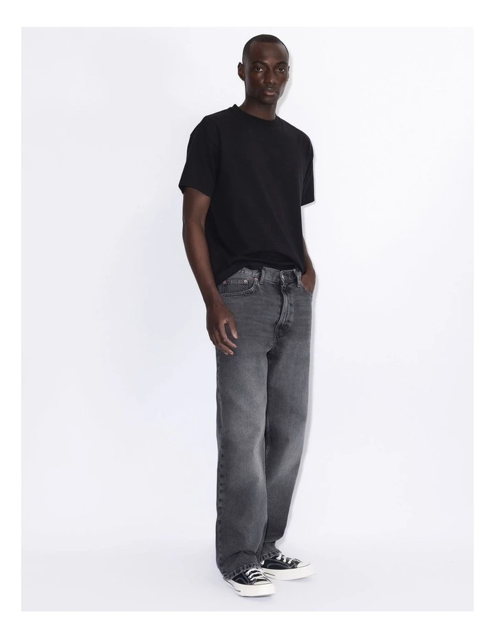 Omar Relaxed Jean in Mid Grey Used image 7