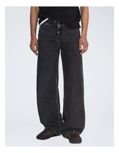 Cormac Baggy Jean in Aged Black