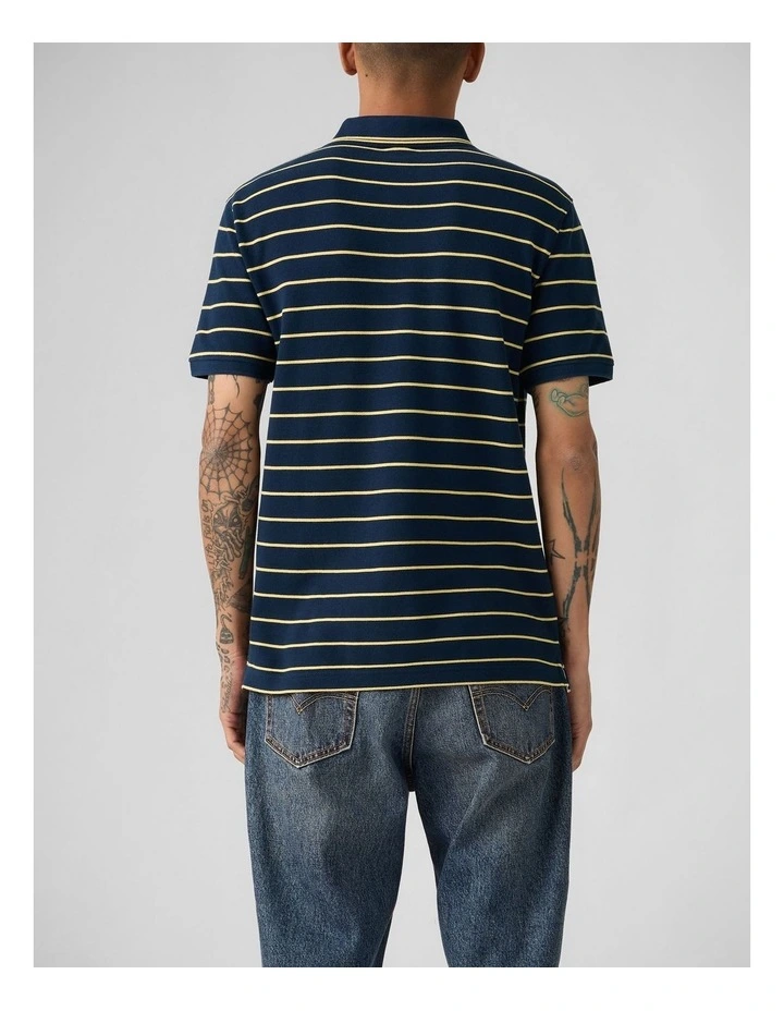Original Polo in Teddy Stripe Dress Blues image 2