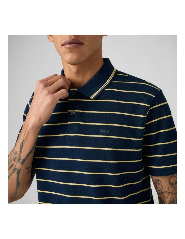 Original Polo in Teddy Stripe Dress Blues image 3