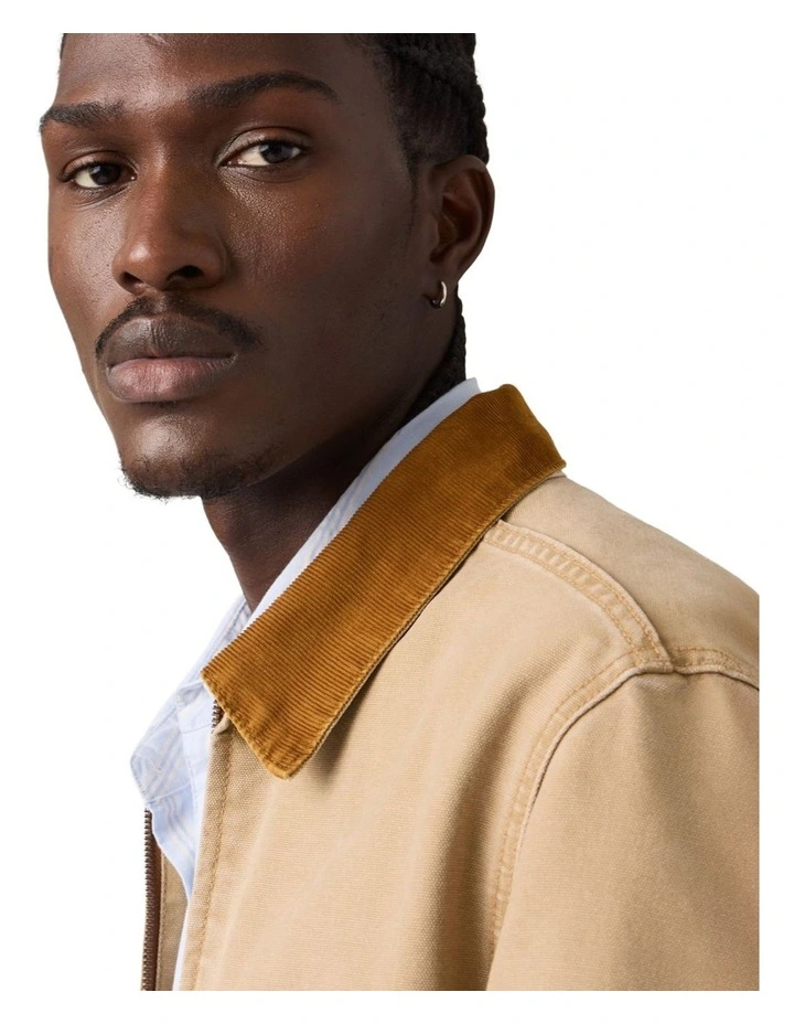 Mechanics Full-Zip Jacket in Tiger's Eye image 3