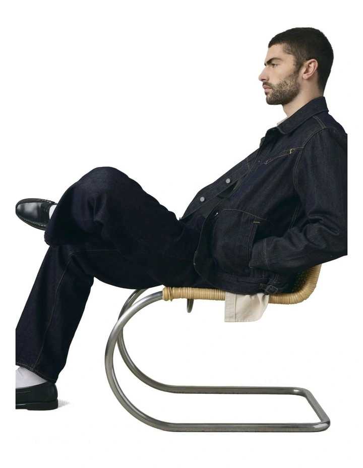 Market Miners Trucker Jacket in Twist And Sew image 3