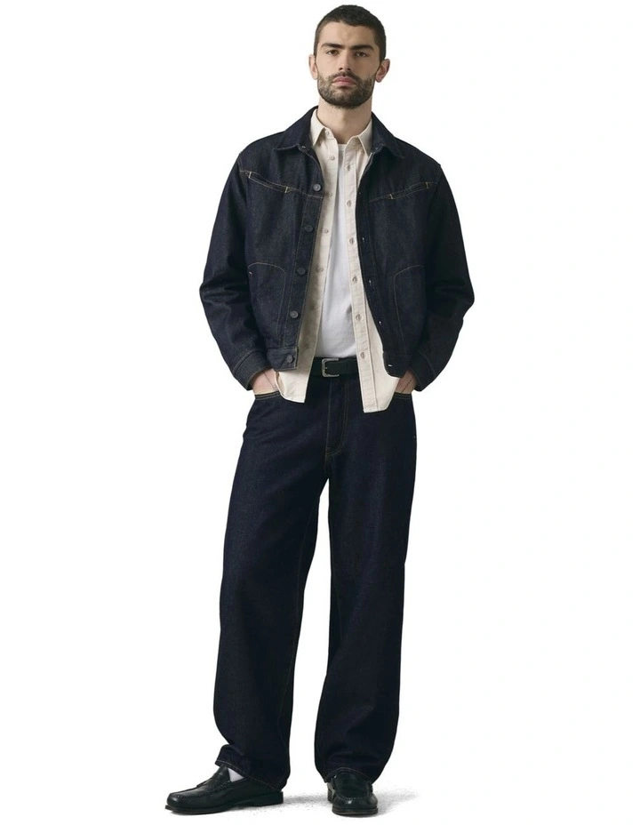 Market Miners Trucker Jacket in Twist And Sew image 4