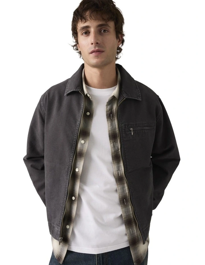 Garage Jacket in Dark Phantom image 2