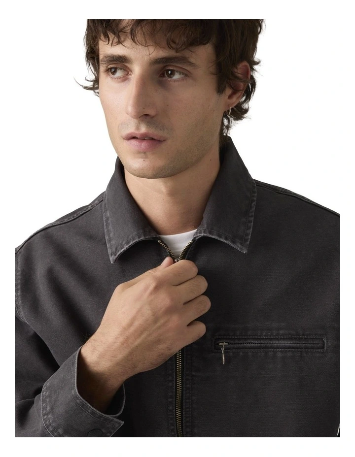 Garage Jacket in Dark Phantom image 3