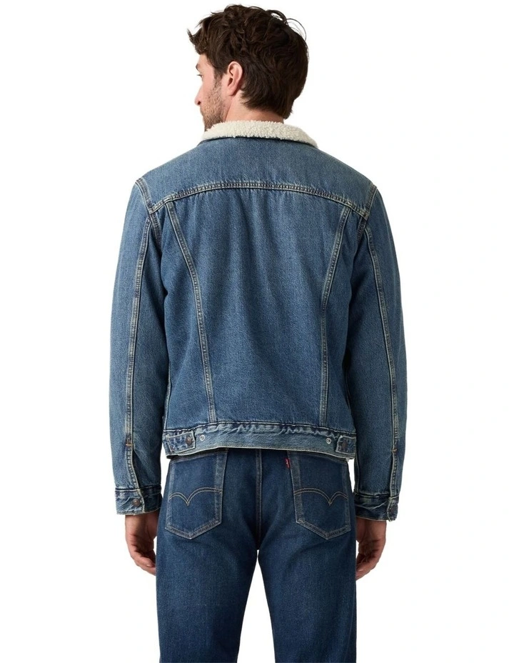 Type III Sherpa Trucker Jacket in In The Morning image 4