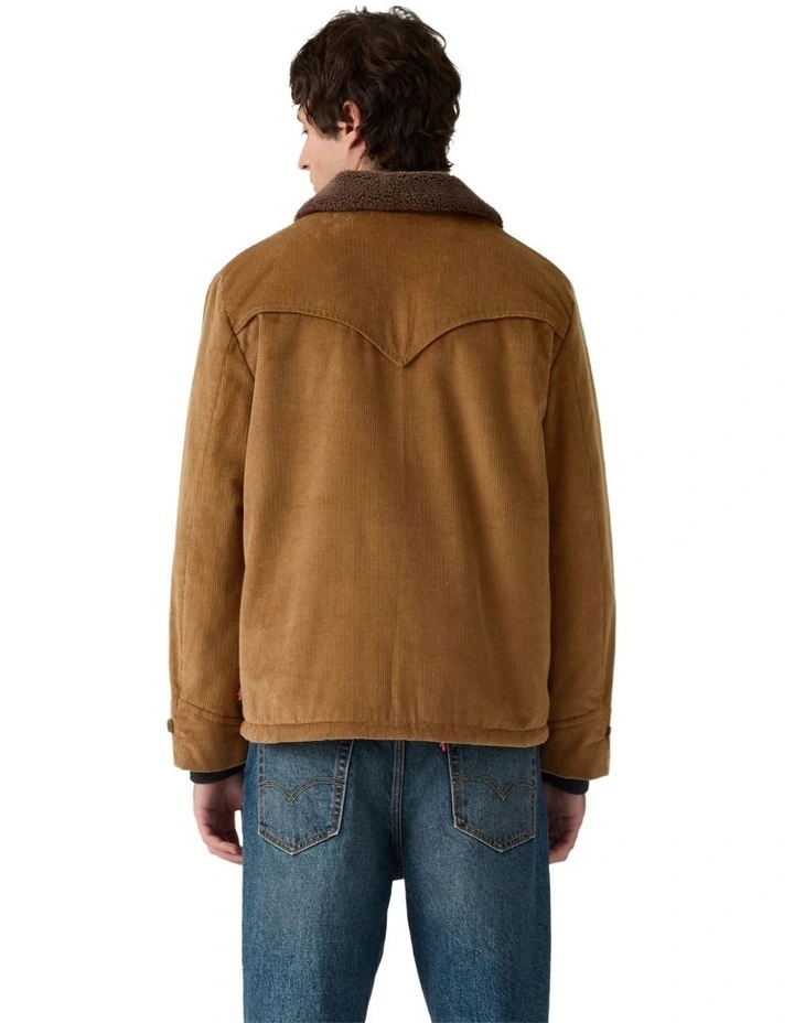 Durham Cozy Short Coat in Bison image 3