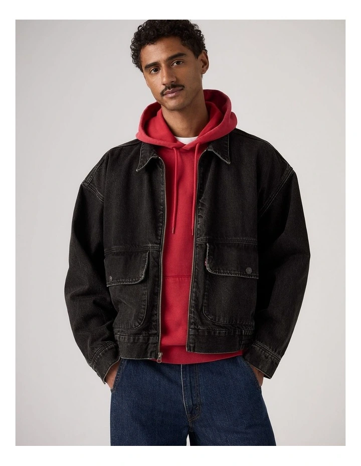 Wheeling Jacket in By the Streets Black image 2