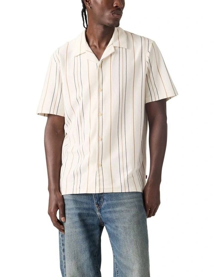 Knit Camp Shirt in Multi image 1