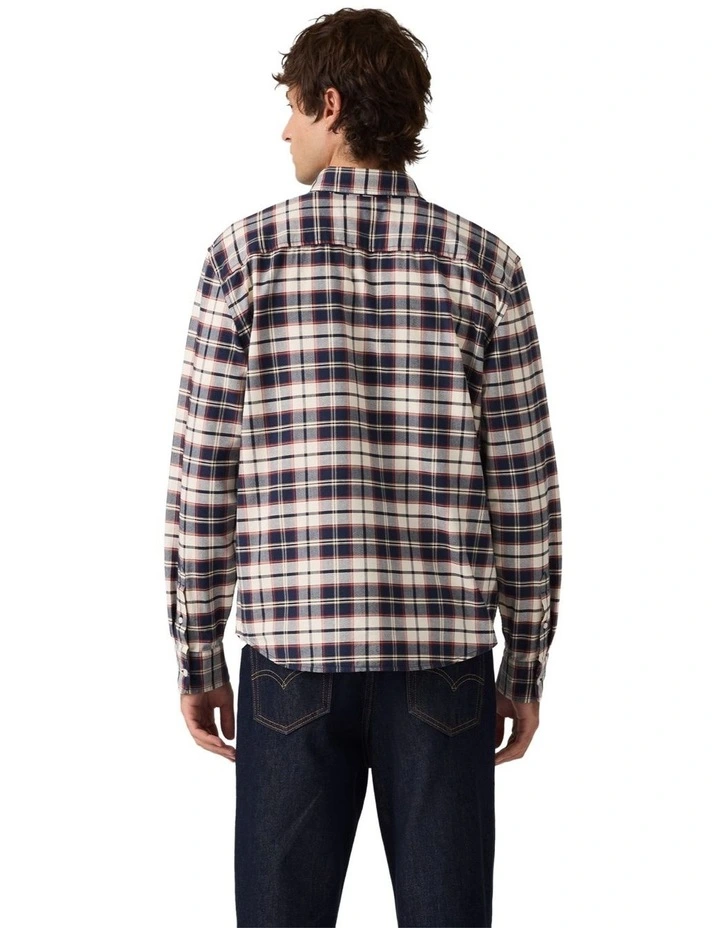 Authentic Button-Down Shirt in Atila Plaid Dress Blues image 2