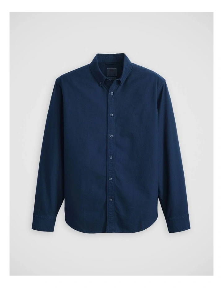 Authentic Button-Up Shirt in Dress Blues image 4