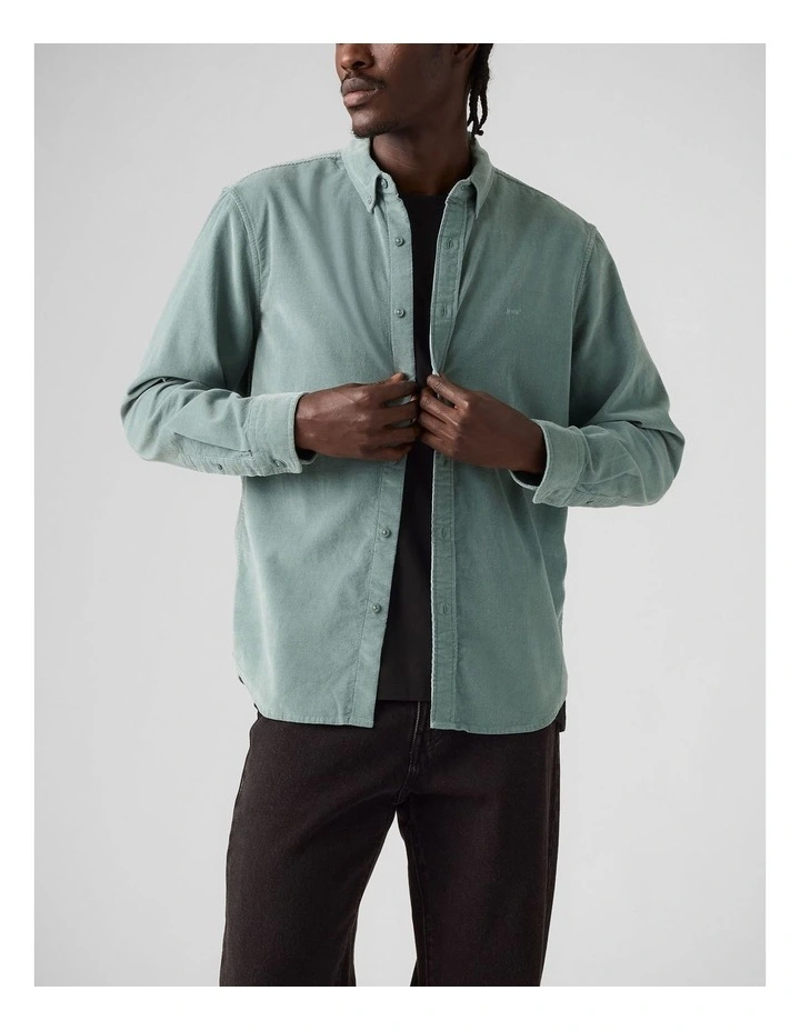 Authentic Button-Up Shirt in Stormy Sea image 3
