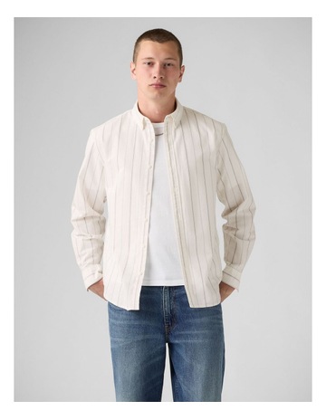 OISIN STRIPE CLOUD DANCER colour