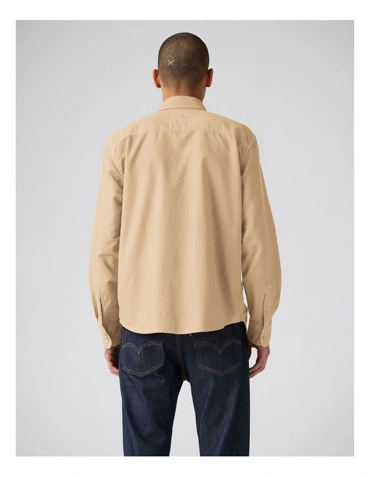 Authentic Button Down in Travertine image 2