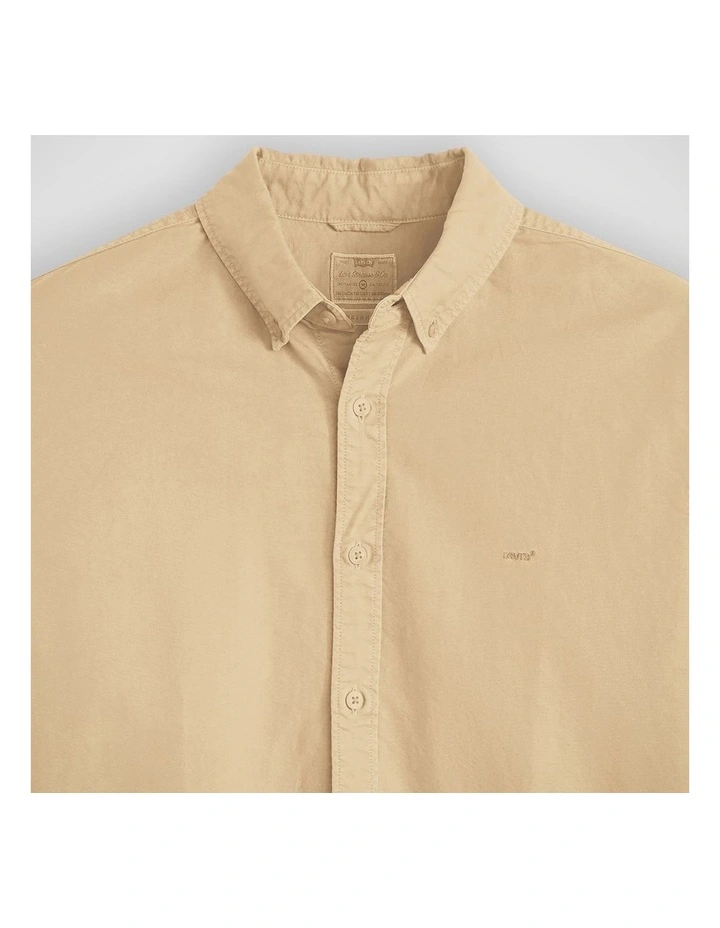 Authentic Button Down in Travertine image 4