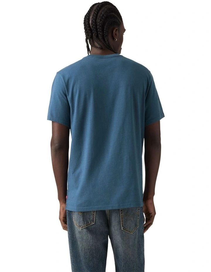 Relaxed Short-Sleeve Graphic T-shirt in Ensign Blue image 2