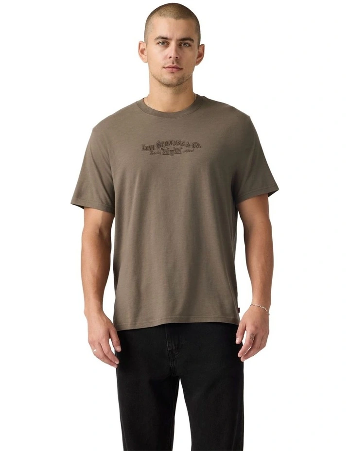 Relaxed Short-Sleeve Graphic T-shirt in Bungee Chord image 1