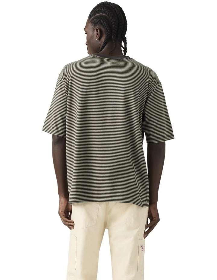 Short-Sleeve Workwear T-Shirt in Dried Sage image 2
