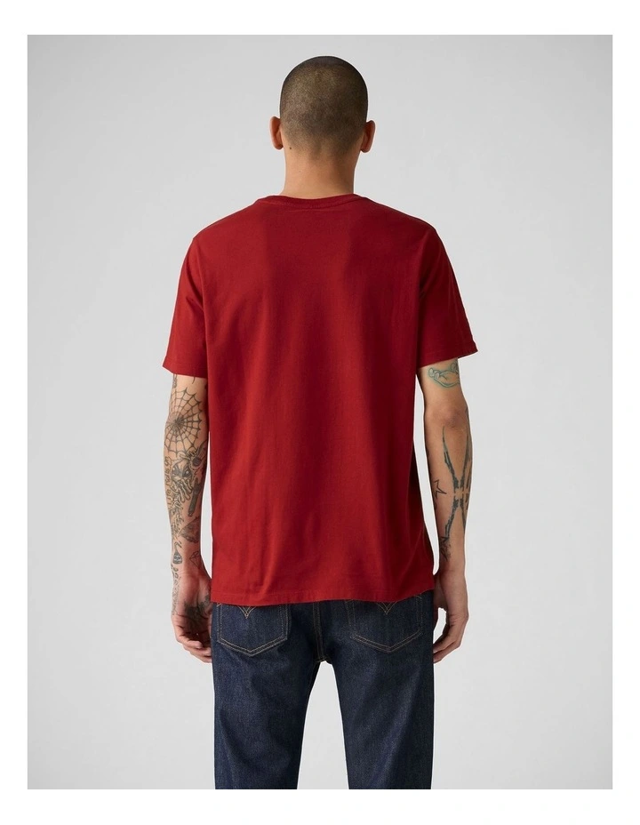 Housemark Tee in Red image 2