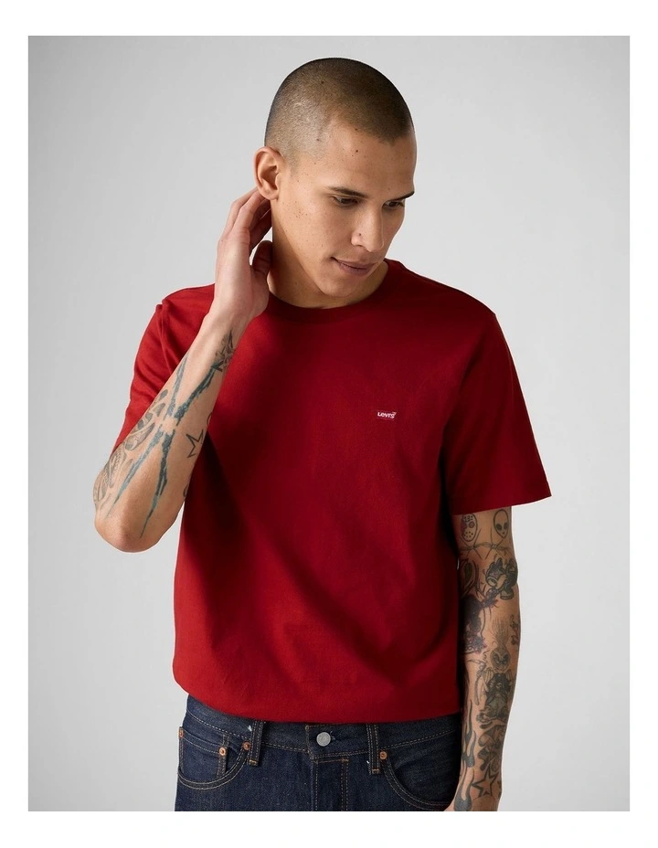 Housemark Tee in Red image 3