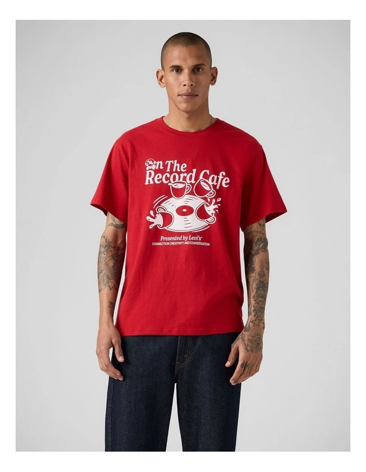 Short Sleeve Graphic T-Shirt in Off The Record Emboldened image 1