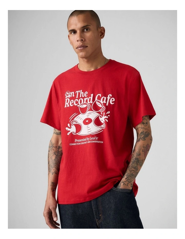 Short Sleeve Graphic T-Shirt in Off The Record Emboldened image 3
