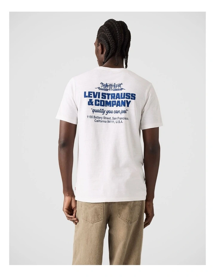 Classic Graphic T-Shirt in Quality 1 White image 2