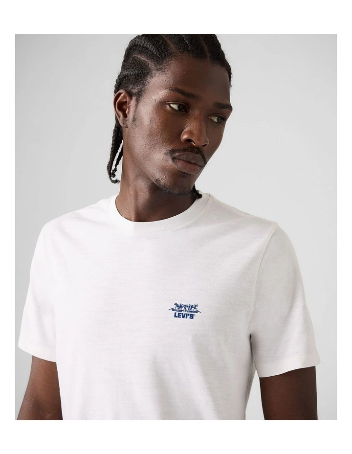 Classic Graphic T-Shirt in Quality 1 White image 3