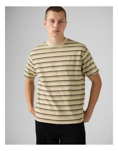 Vintage T-Shirt in Martin Stripe Winter Pear