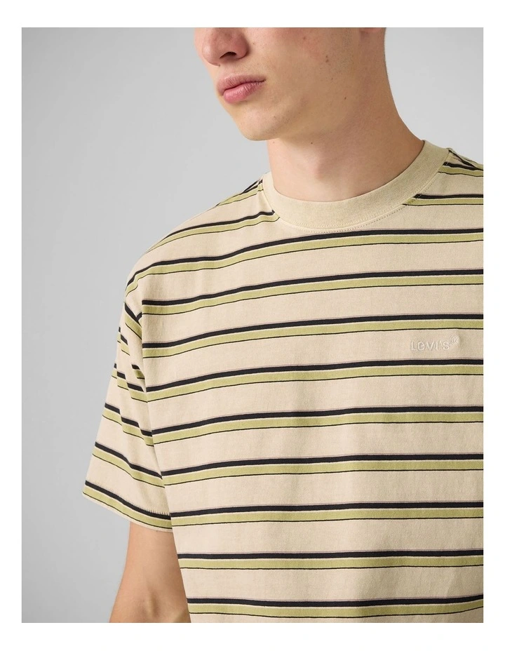 Vintage T-Shirt in Martin Stripe Winter Pear image 3