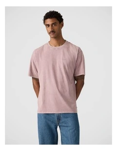 Vintage T-Shirt in Stones Throw Mineral Wash Quail