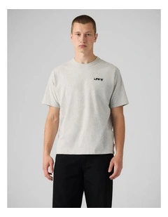 Graphic Vintage Fit T-Shirt in Fresh Squeezed Light Heather Grey