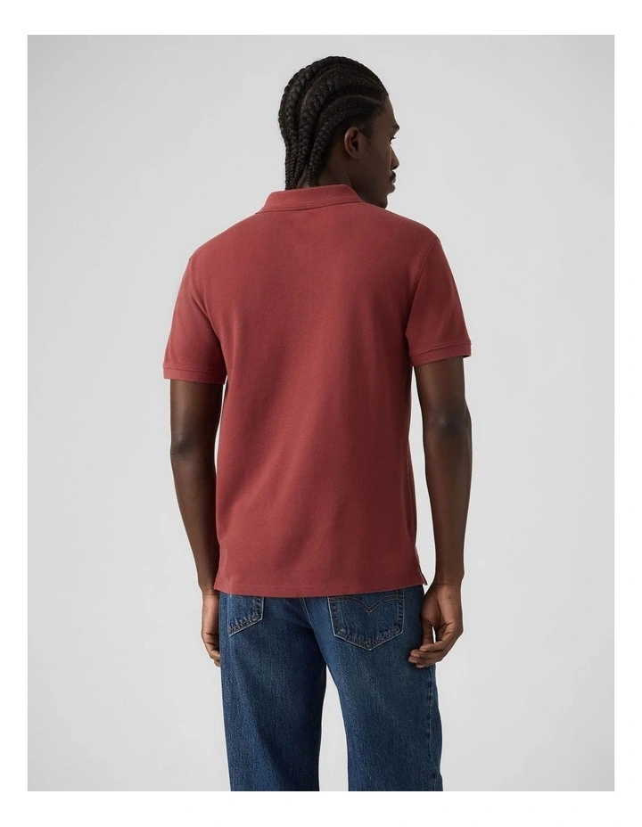 Ss Relaxed Fit Tee in American Legend Oxblood red image 2