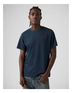 Ss Relaxed Fit Tee in American Legend Dress blues