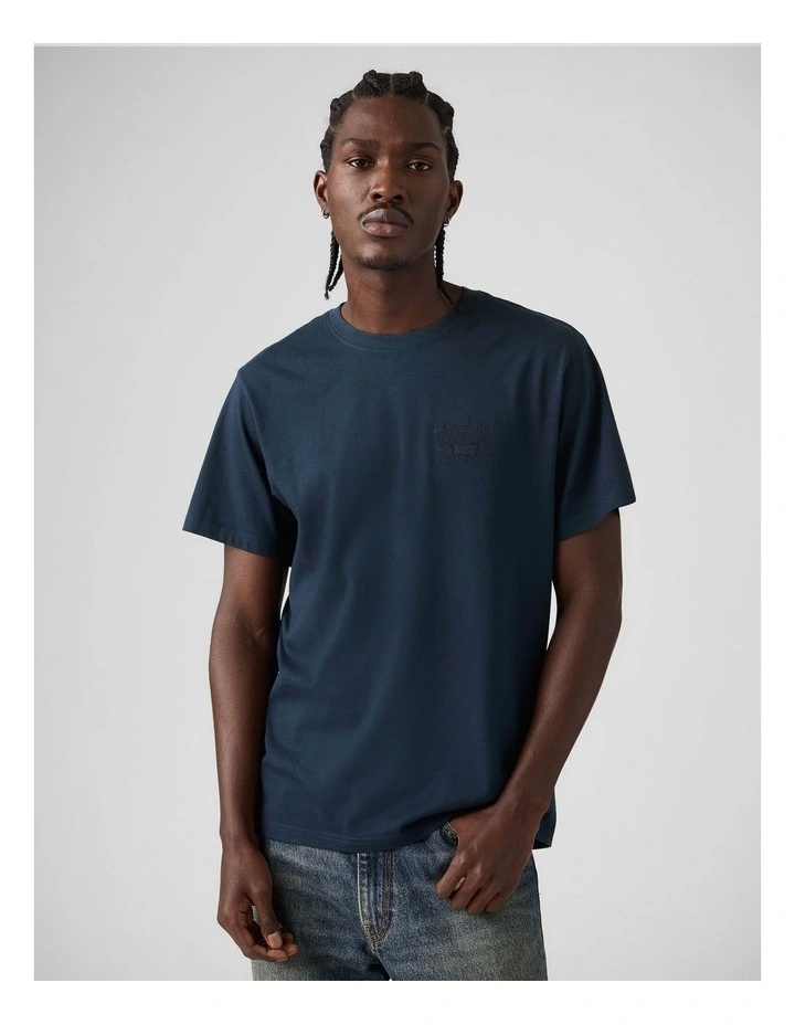 Ss Relaxed Fit Tee in American Legend Dress blues image 1