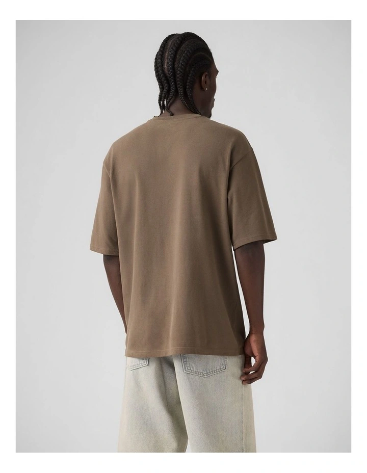Ss Workwear Tee in Stone Fudge image 2