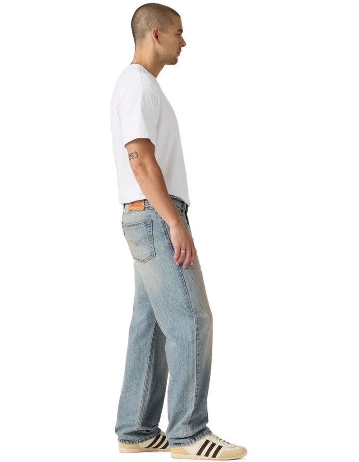 565 Loose Straight Jeans in Blue image 4