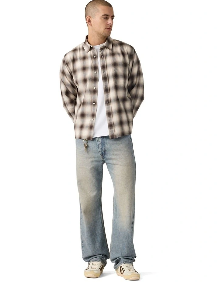 565 Loose Straight Jeans in Blue image 6