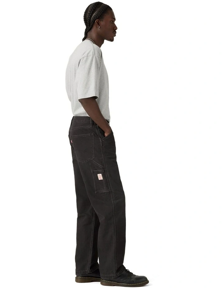 568 Loose Straight Carpenter Jeans in Every Night Meteorite image 3