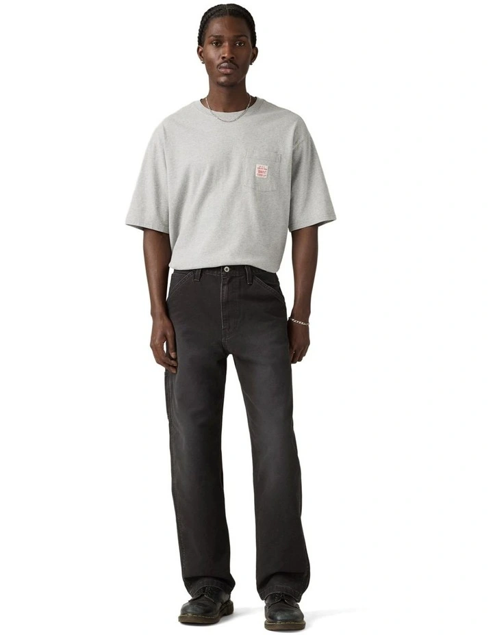 568 Loose Straight Carpenter Jeans in Every Night Meteorite image 5