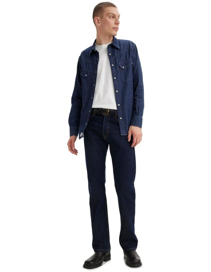 517 Bootcut Jeans in Rinse image 4
