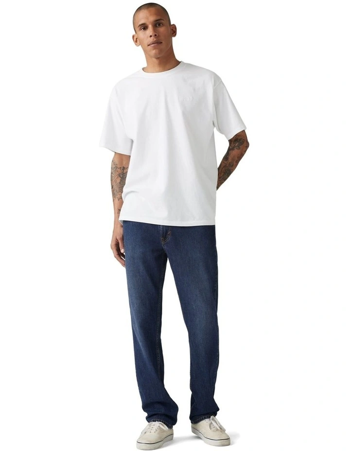 514 Straight Lightweight Jeans in Blue image 4