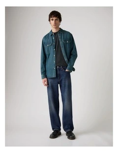 568 Loose Straight Jeans in Hard Rain